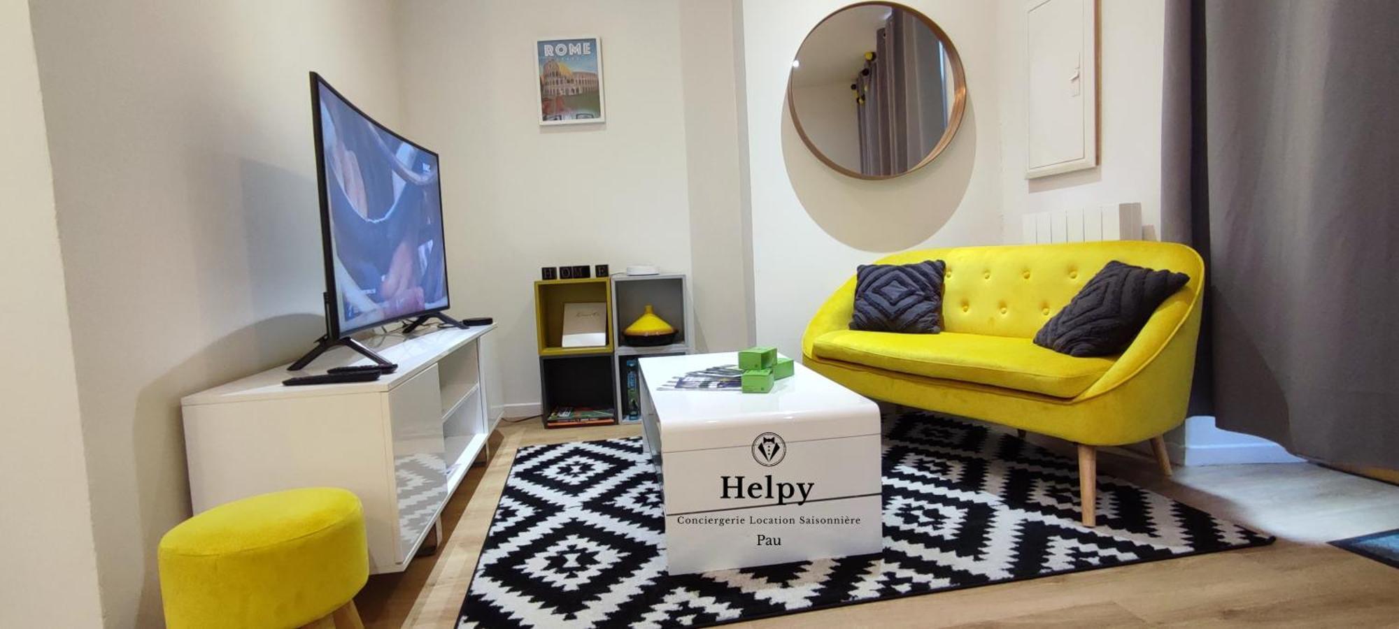 Chaleureux - Bien Equipe - Hypercentre - 2Ch 6Pers Apartment Pau Exterior photo